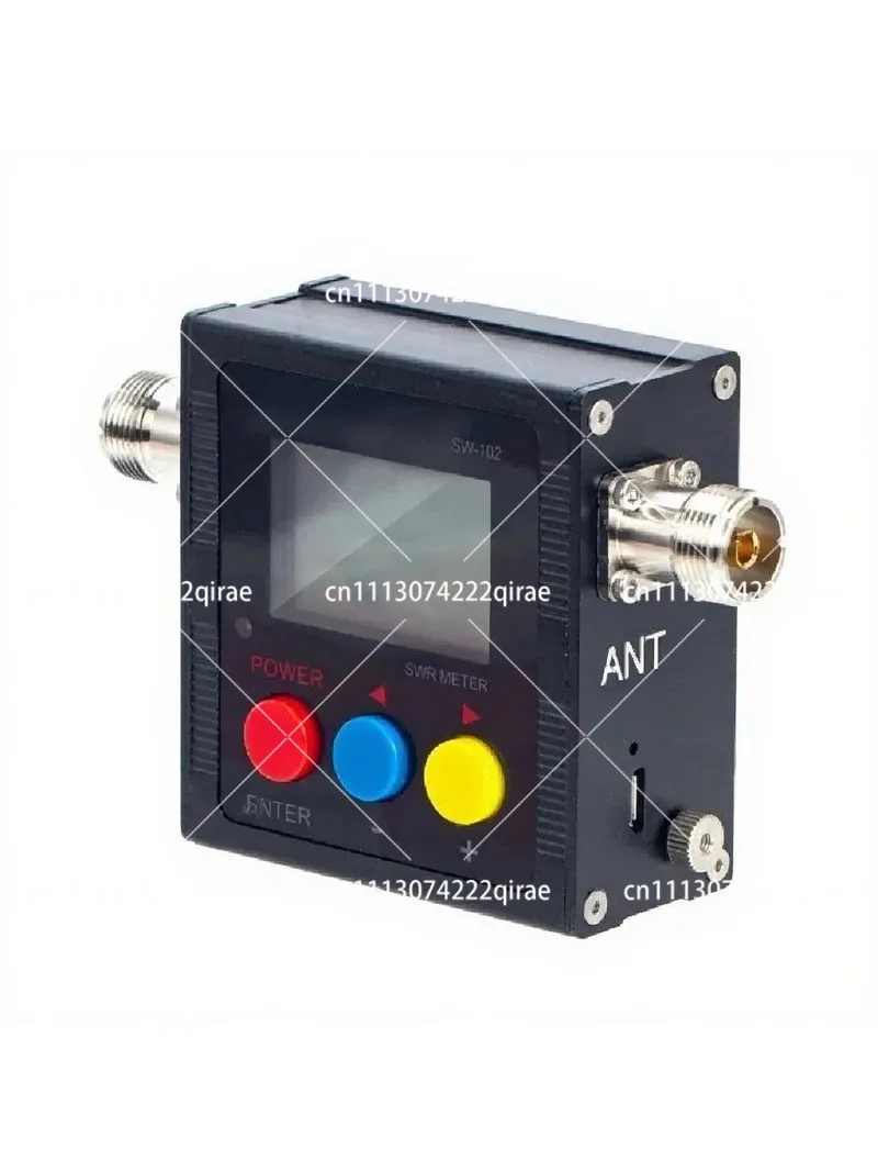 Digital VHF/UHF Power SWR Meter 125–520 MHz for Two-Way Radio with US Plug