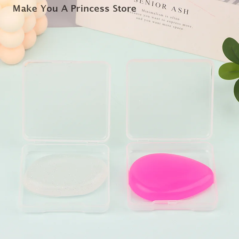 Éponge bouffante de poudre de Gel de Silicone souple, pour fond de teint cosmétique pour le visage, BB crème, sans poudre alimentaire, outils de maquillage