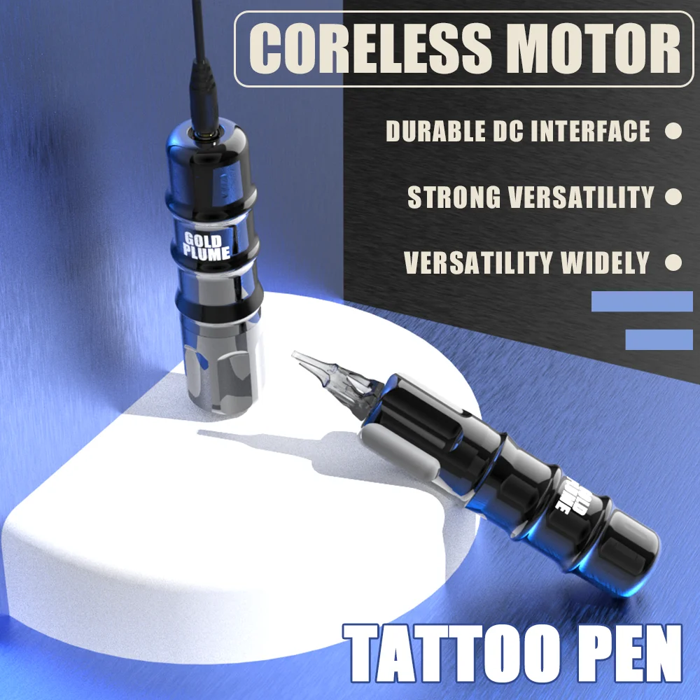 Tattoo Gun Kit, Complete Tattoo Gun Set, Including 5 Tattoo Cartridge Needles and 5 Colors of Tattoo Ink, Suitable for Tattoo Beginners and Tattoo Artists view 5