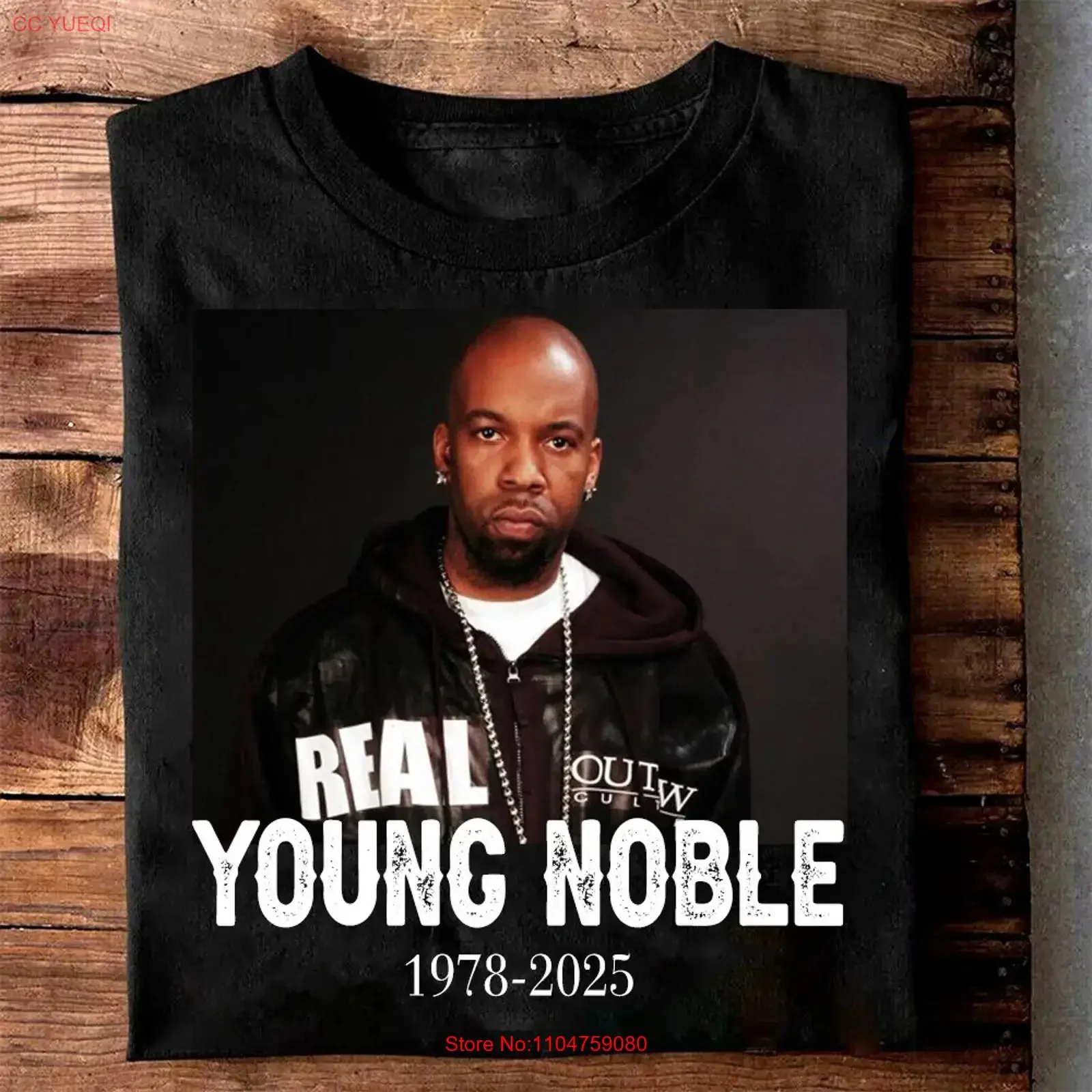 New Young Noble The Code For Fans Men S 235XL T Shirt 14D453 vintage Washed Slightly homme streetwear designer clothes