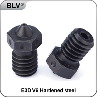 Trianglelab 1PCS Top Quality A2 Hardened Steel V6 Nozzles For Printing PEI PEEK OR Carbon Fiber Filament For v6 HOTEND