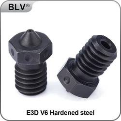Trianglelab-최고 품질 A2 경화 강철 V6 노즐, PEI PEEK 또는 탄소 섬유 필라멘트 인쇄용, v6 HOTEND 용, 1 개