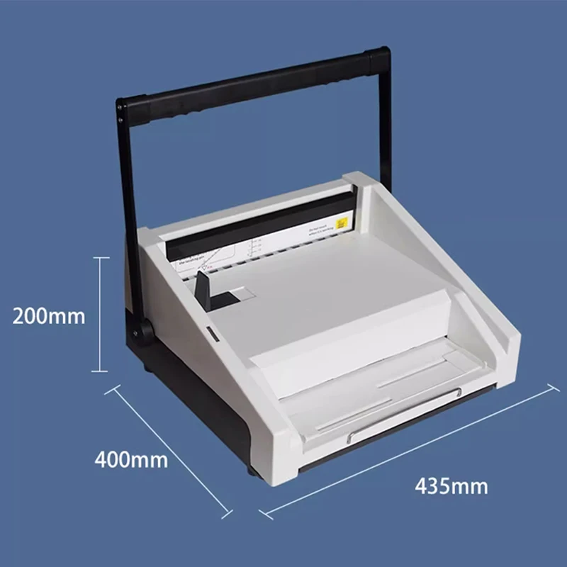 Imagem -04 - Hole Punching e Binding Machine Binding Strip Aperto Strip Bill Perfuração Dc2012 12-tooth