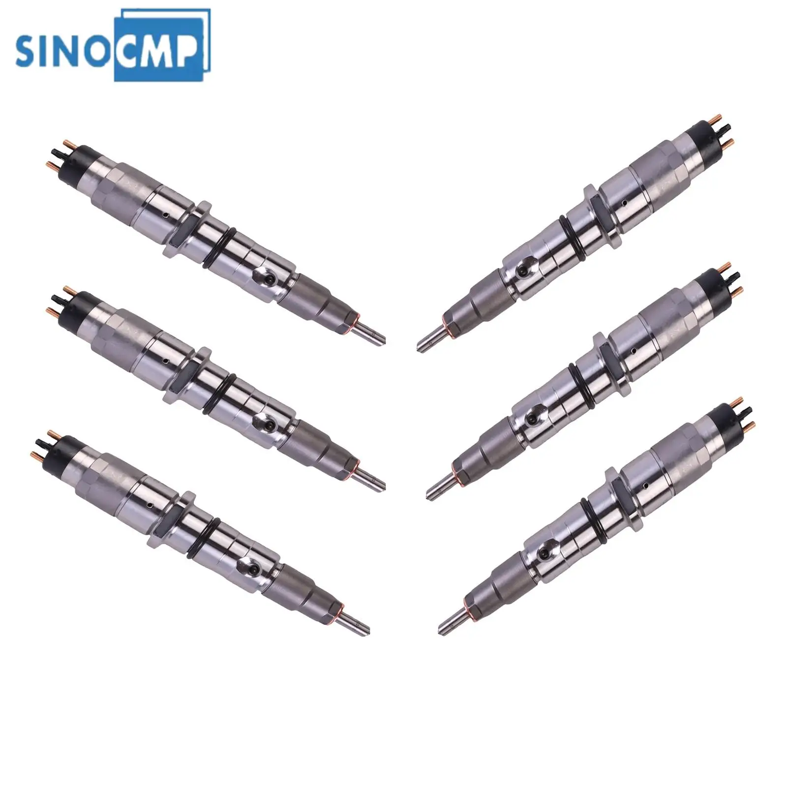 

6 шт. 0445120236/5263308/4939061 Топливная форсунка 6745-12-3100/3101/3102 для двигателя экскаватора Komatsu 6D114 PC300-8 PC350-7 PC350-8