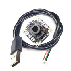 OV9732 USB Camera Module with IR CUT Auto Night Vision 720P Adjustable Focal 3.6MM 72 Degrees Driver-free CMOS Sensor 1MP