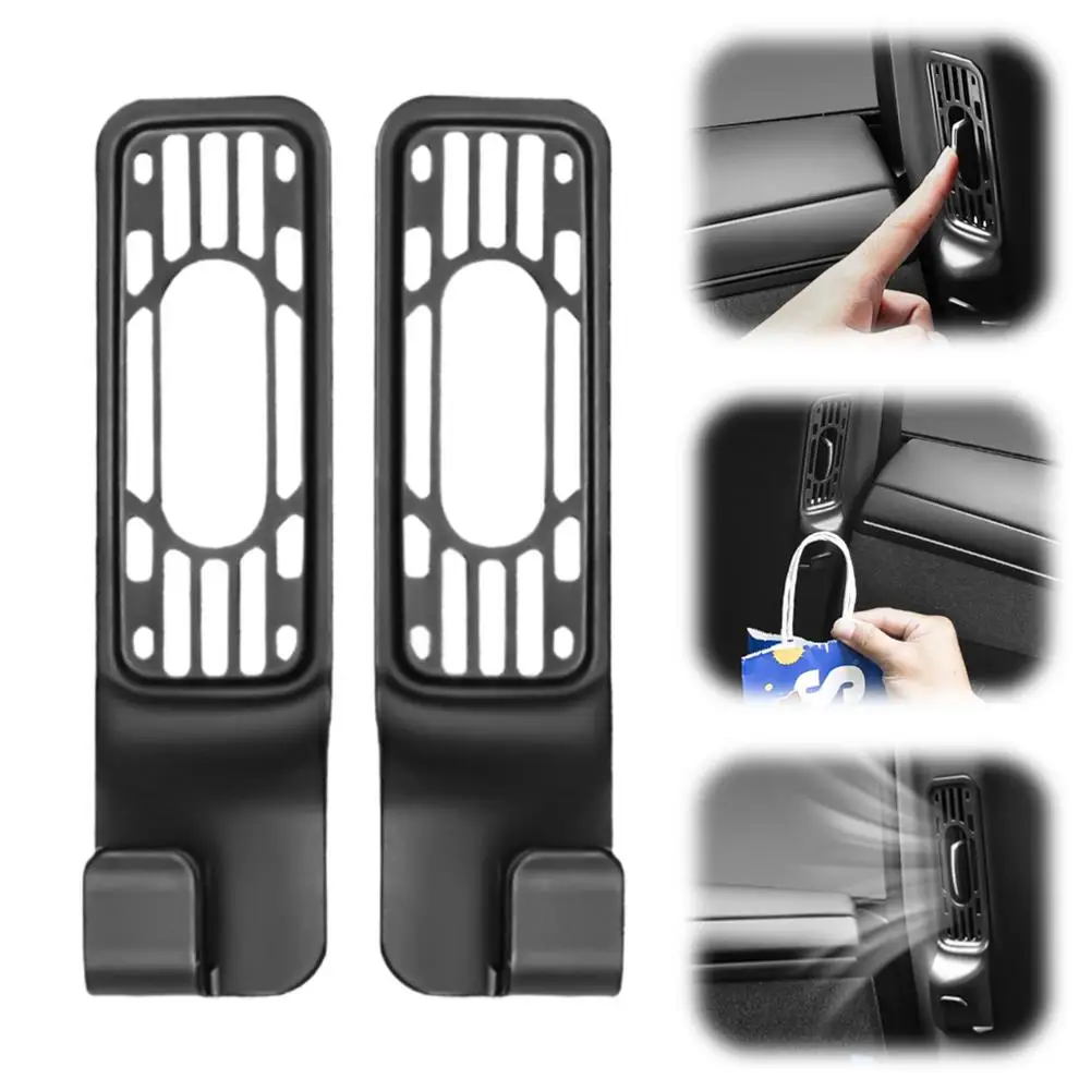 For Tesla Model YL Air Conditioning Vent Protection Cover B-pillar Rear Seat Hook Accessories