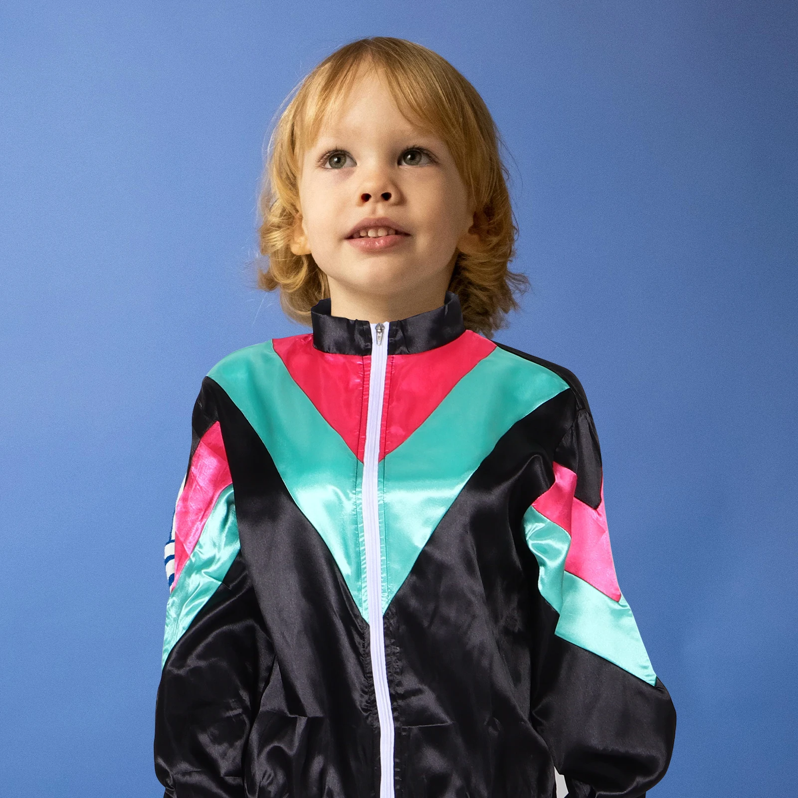 

Disco Dance Costume for Kids Boys Girls Sparkle Pants Hip Hop Outfit Retro Track Suit Stage Performance Costume