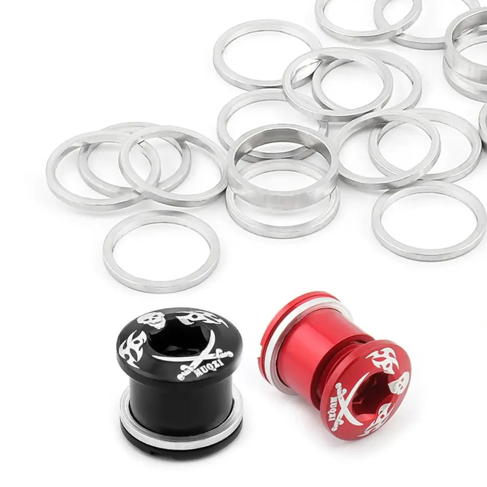 

Gasket Crankset Bolt Washer Ring Bicycle Chainring Bolts Gasket Chainring Bolts Washer Screws Washer Bike Chain Wheel Spacer