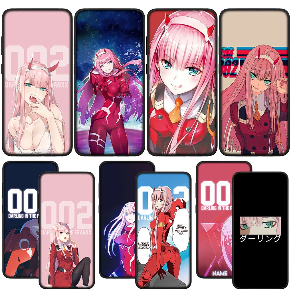 Darling in the FranXX Zero Two Phone Cover for Samsung Galaxy S21 S20 Fe S23 S22 Ultra S8 Plus A12 A13 A21S A71 Soft Case