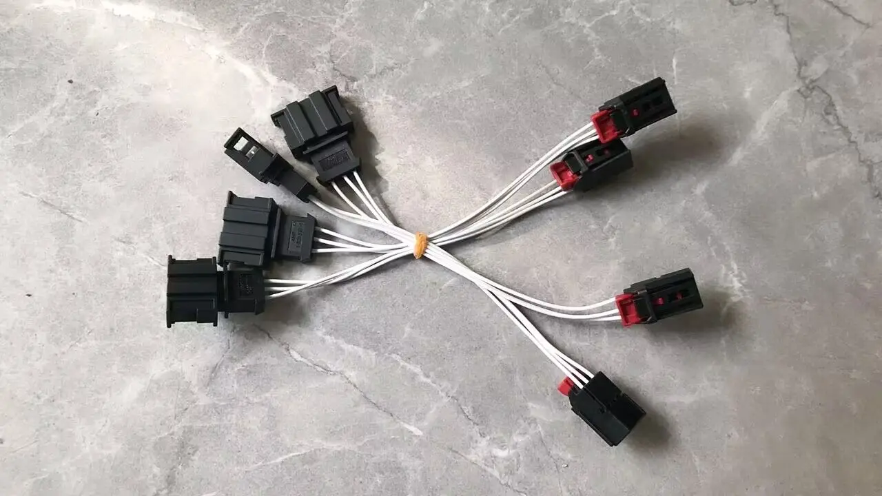 LED テールライトリアランプケーブルアダプタハーネス VW ゴルフ 6 の