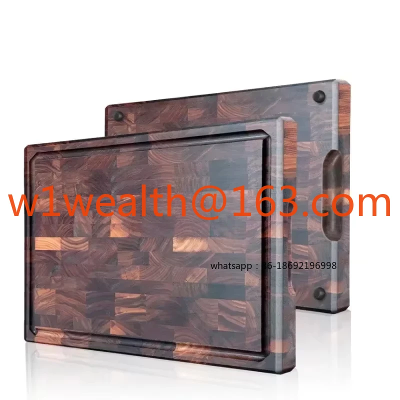 

Разделочная доска из черного ореха, кухонная разделочная доска, разделочная доска для хлеба и закусок