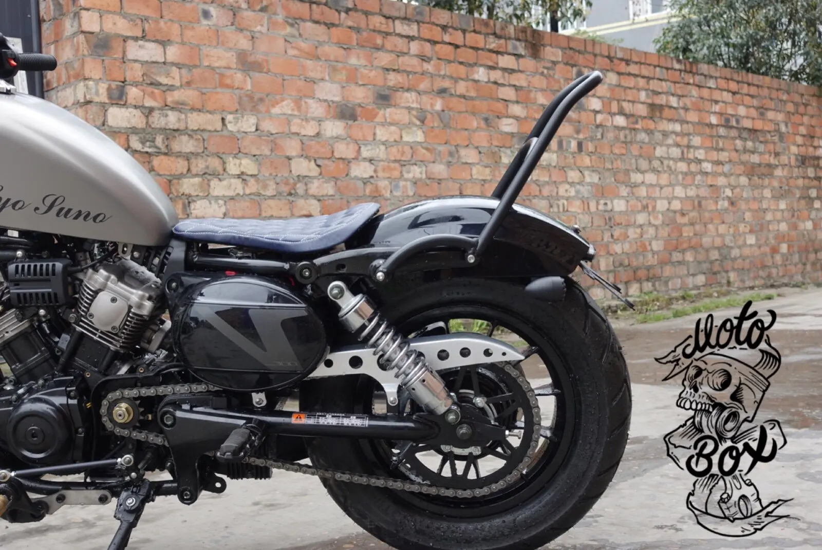 【Premium】For Hyosung GV300s aluminum alloy chain cover, oil guard cover, large crank cover, gear protection cover, vintage wind