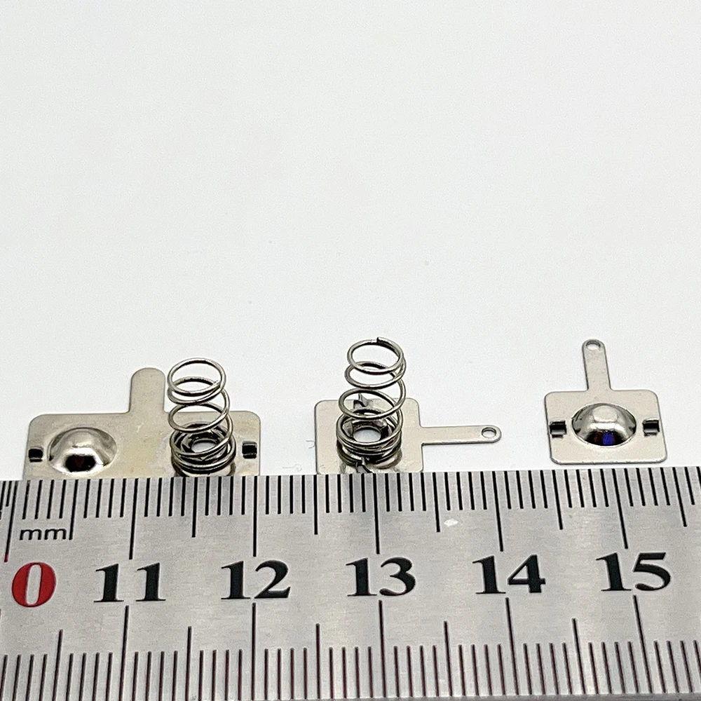 20er-Set AAA-Batterie-Federkontaktklemmen, positiv-negativ, PCB-Montage, Batterie-Federclip, Batteriehalter, Metallkontaktplatte – Detail 7