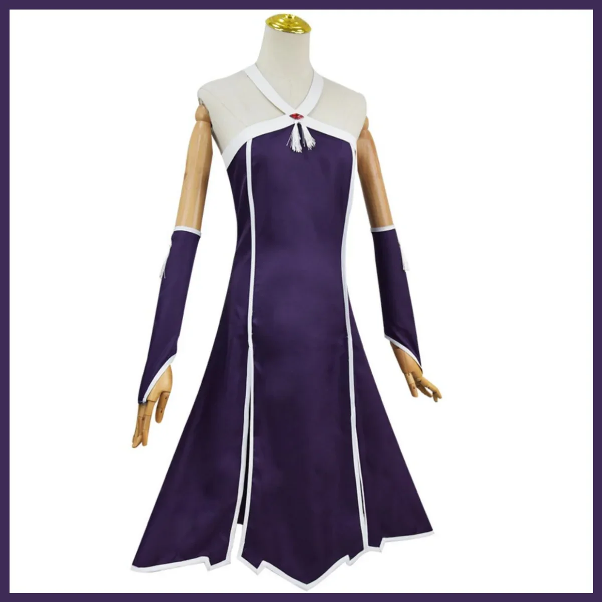 Anime Frieren al funerale Laufen Costume Cosplay viola canotta vestito uniforme donna Sexy adorabile carnevale vestito di Halloween