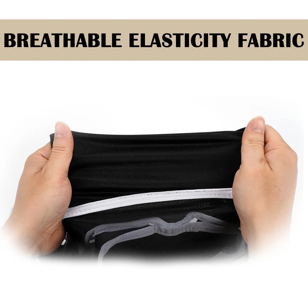 Mesh Fly Mask Hood Breathable Anti Mosquito Mask Ear Protection Fly Mask Bonnet Net Anti-Worms Horse Riding Equestrian Equipment