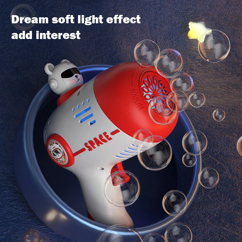 12 หลุมอัตโนมัติ Bubble Gun สําหรับ Childern Bubble Machine Light Party เกมกลางแจ้ง Electraic เครื่องเป่าลมสบู่เด็กของขวัญสนุก