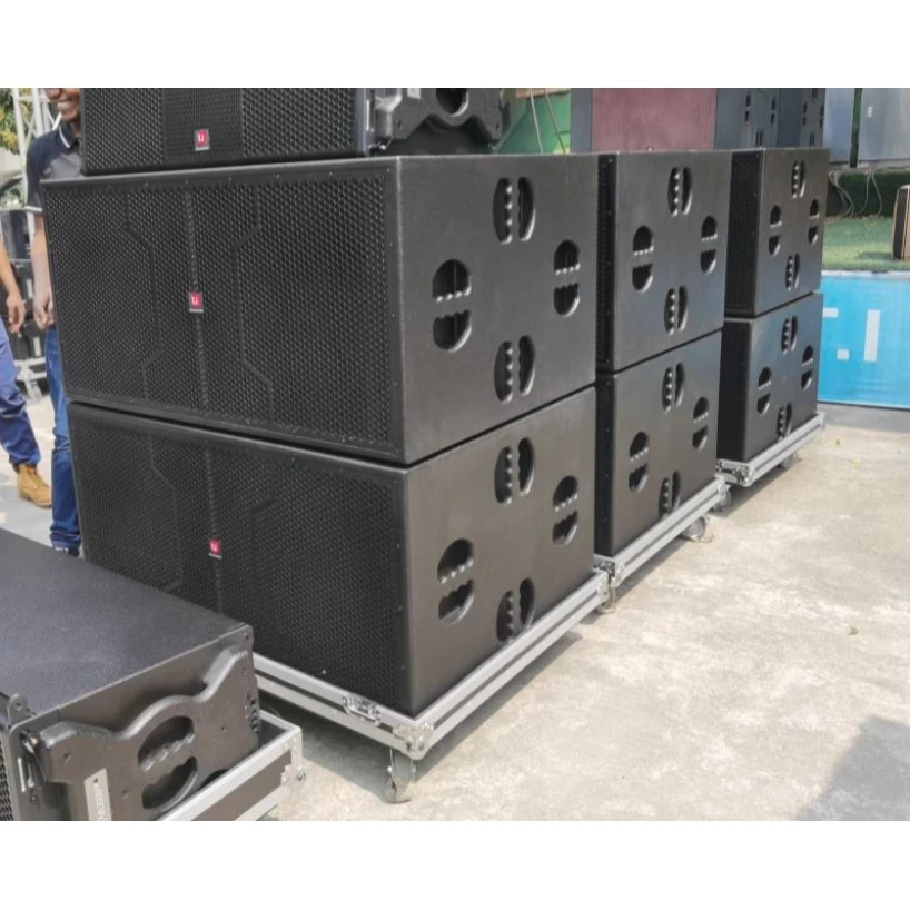 Аудиосистема TI PRO AUDIO LA218 с двумя 18-дюймовыми динамиками, сабвуфер 1600RMS-3200PEAK