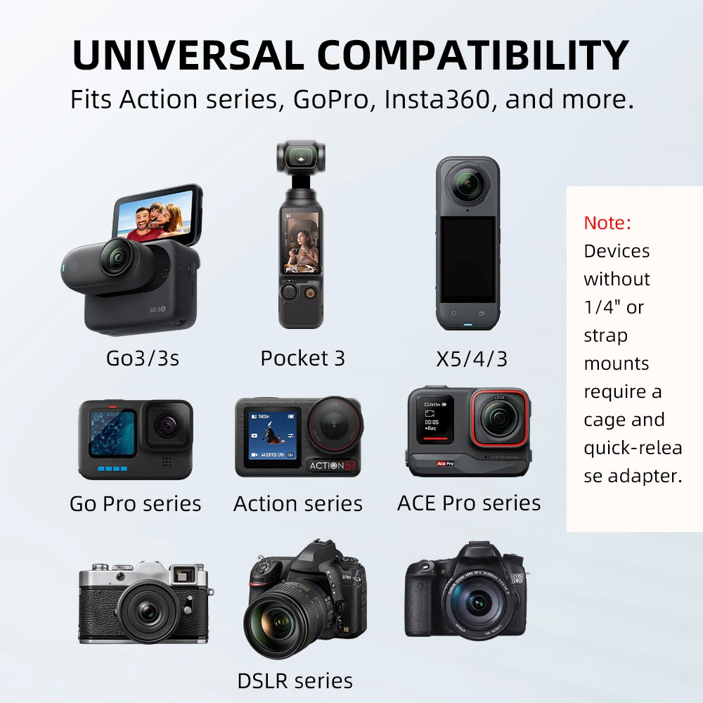 Smycz Flymile do DJI OSMO Pocket 3/Osmo 360/Action 5 Pro/Insta360 X5 do iPhone'a, pasek na nadgarstek, akcesoria zapobiegające zgubieniu