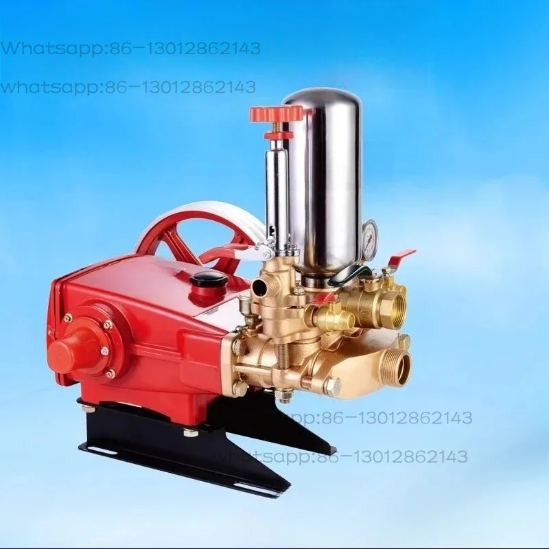 Three-cylinder Plunger Pump, High-pressure Spray Cleaning, for Agriculture, Horticulture