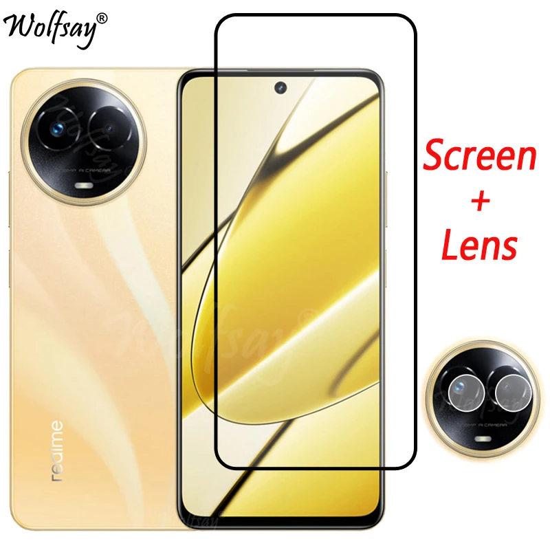 Full Cover Tempered Glass For Realme 11 5G Screen Protector For Realme 11 5G Global Camera Glass For Realme 11 5G Glass 6.72inch