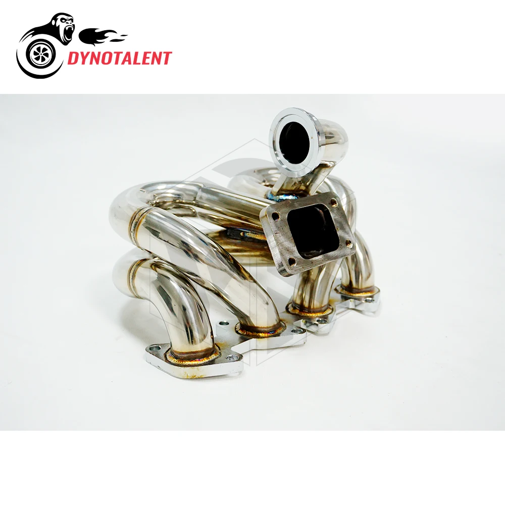 DYN RACING High Quality Turbo Exhaust Manifold 42mm OD For VW Golf 1 MK1 16v 1.8L And 2L T3 Flange