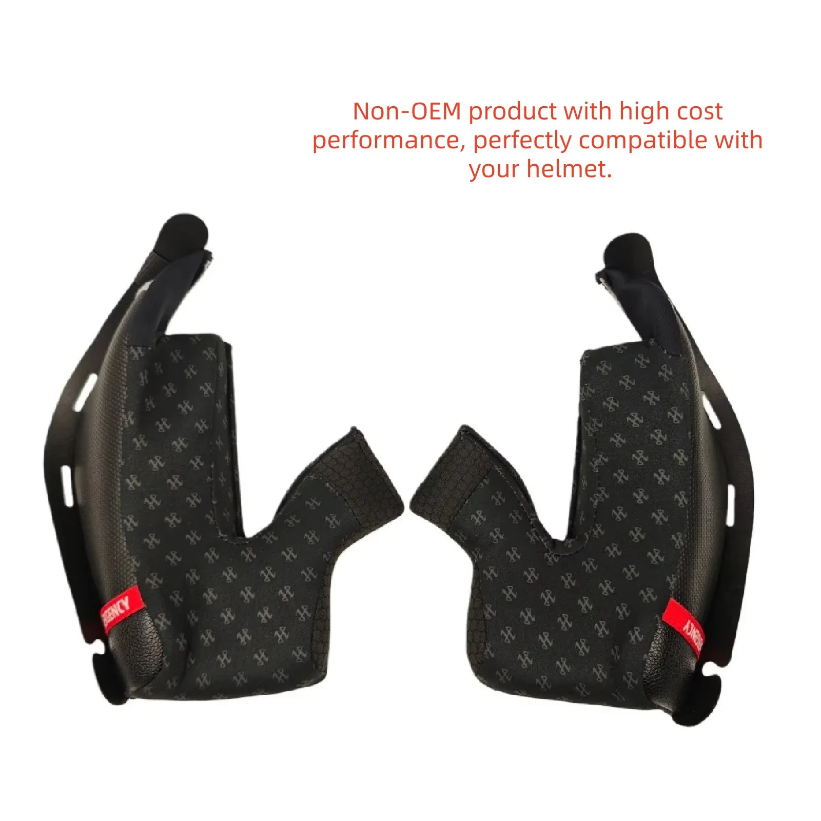 HJC Rpha11 Cheek Pads Replacement for HJC Rpha70,Rpha70 Carbon,Rpha11,Rpha11 Carbon Cheek Pad Set Motorcycle Helmet Accessories