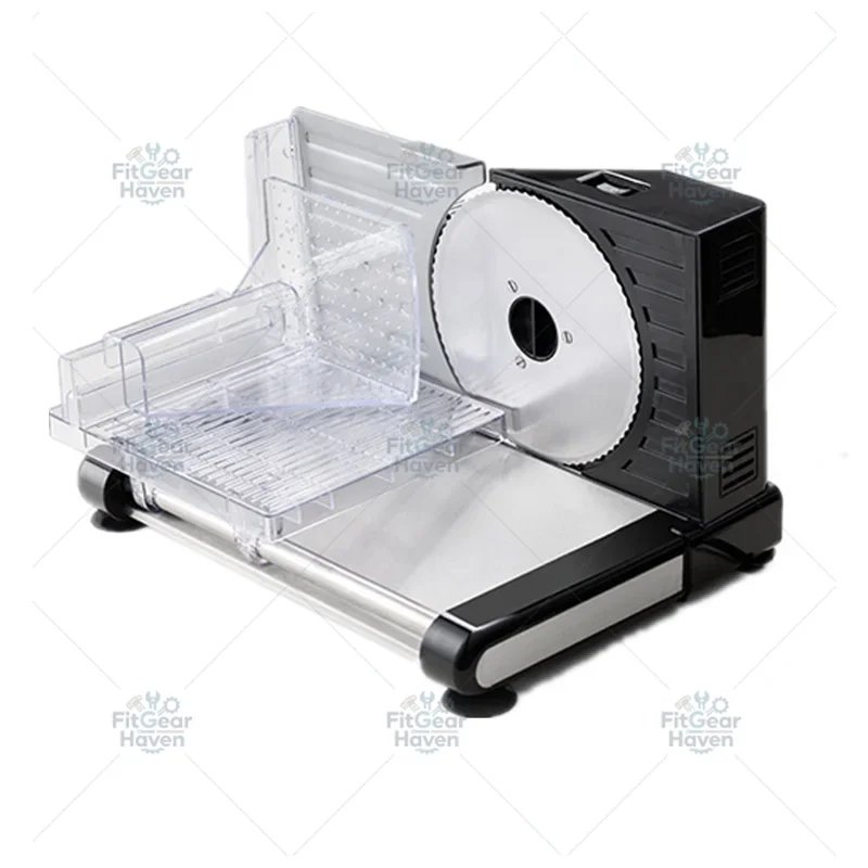 Electric Meat Mincer & Slicer Food Processor, Stainless Steel Detachable Easy-Clean Cutter Head