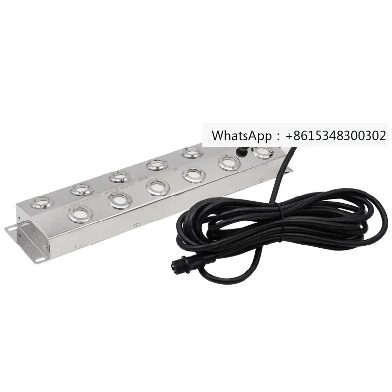 

Factory Price 12 Head Greenhouse Mushroom Growing Air Humidifier Fogger Ultrasonic Mist Maker Atomizer