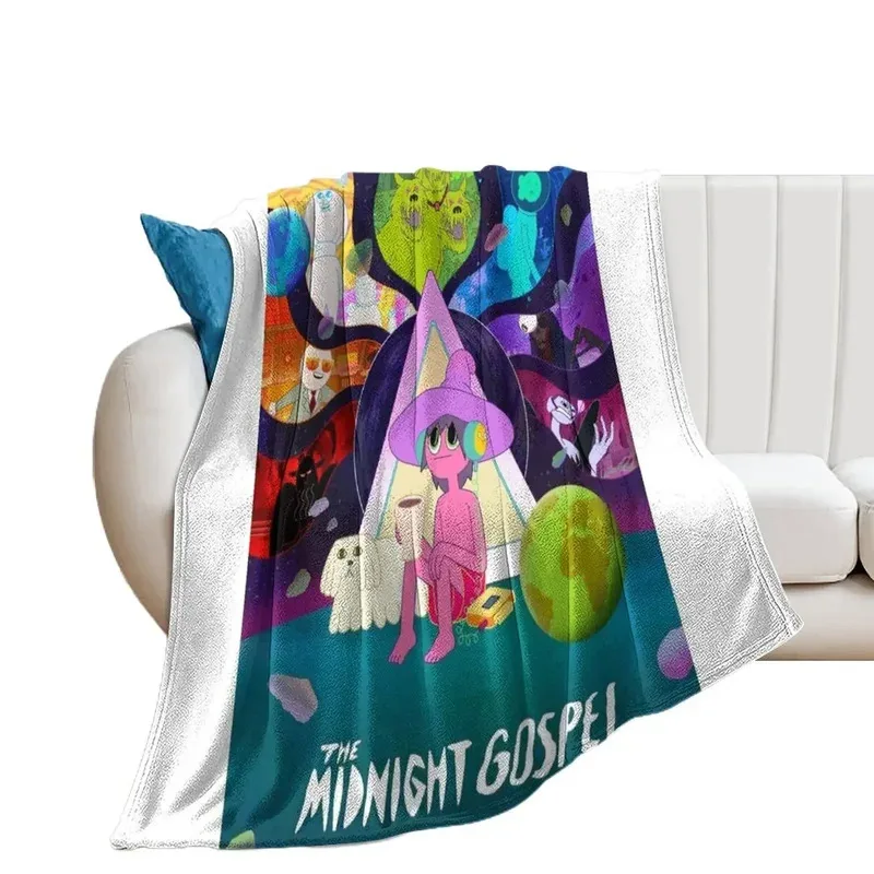 

SFG96Midnight Gospel Пледы Покрывала Очень большие Пледы3Pn$