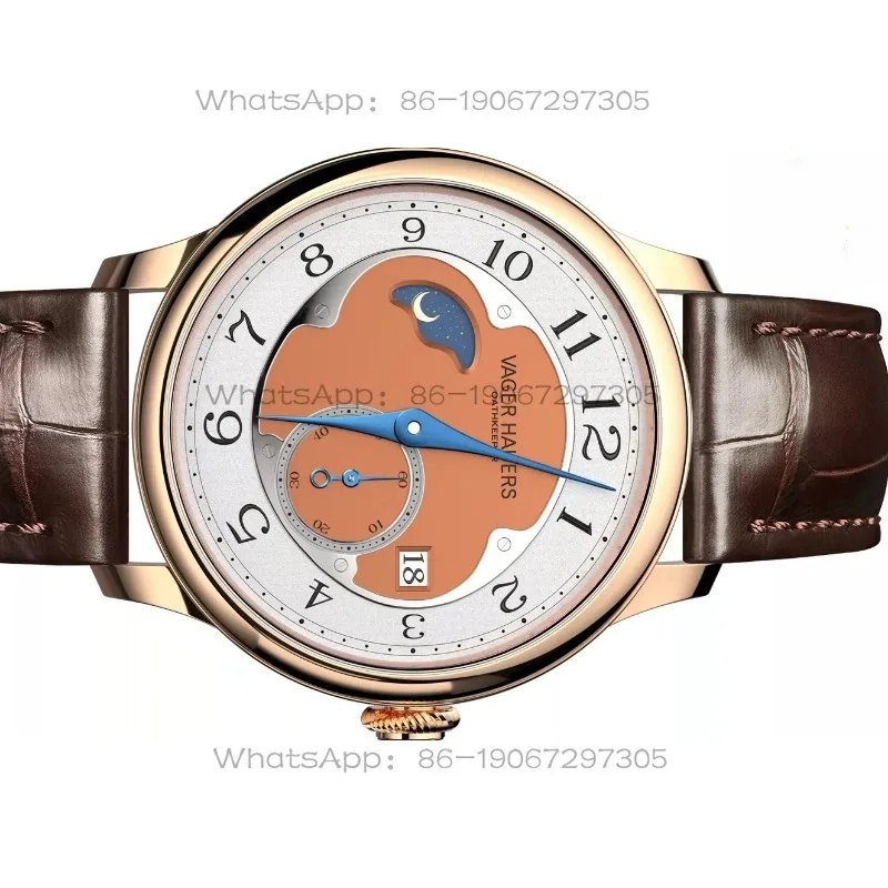 2025 new watch men's mechanical watch fully automatic leather waterproof Runa FPJ men's watch