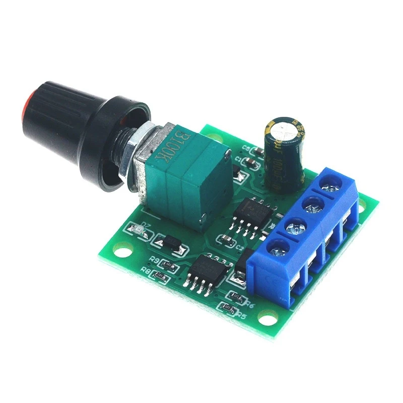 1Pcs Adjustable Speed DC Motor Driver Home Improvement Durable DC 1.8V 3V 5V 6V 12V PWM Motor Speed Controller