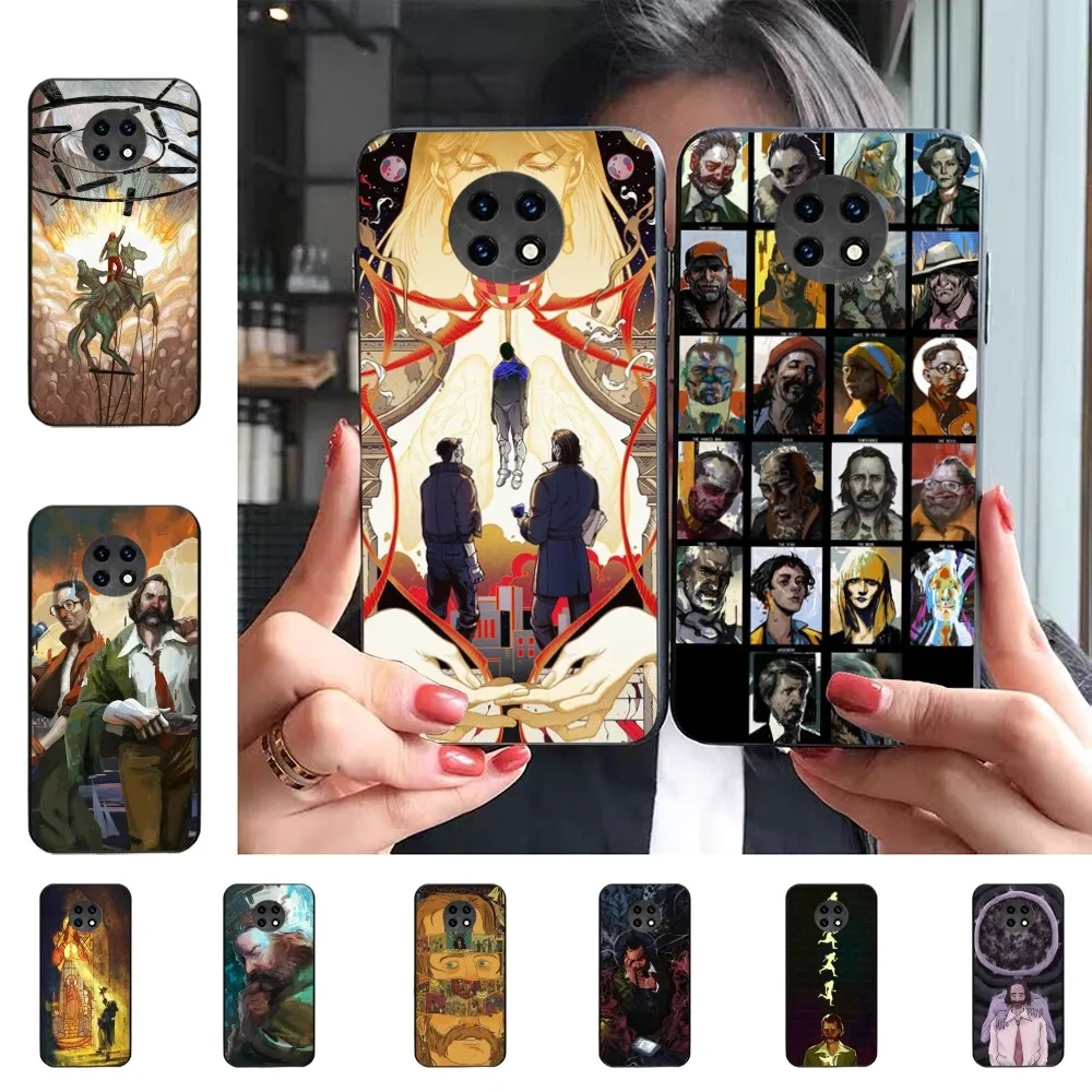 Disco Elysium Phone Case For Redmi 5 6 7 8 9 10 plus pro 6 7 8 9 A GO K20 K30 K40 pro plus F3 Fundas