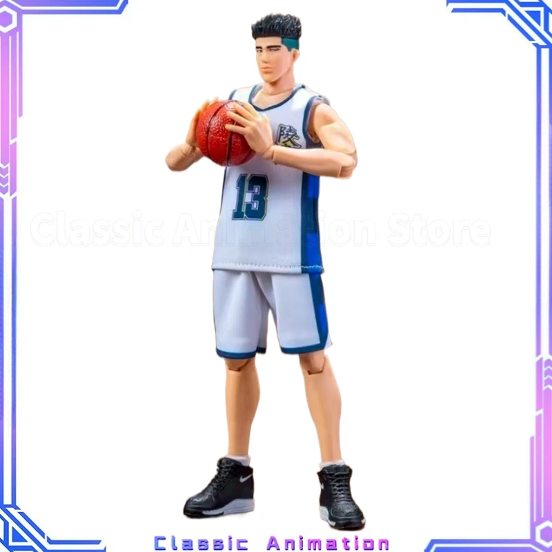 

【Оригинал】Великие игрушки SLAM DUNK Kicchou Fukuda Белая командная форма 1/12 Игрушка-модель