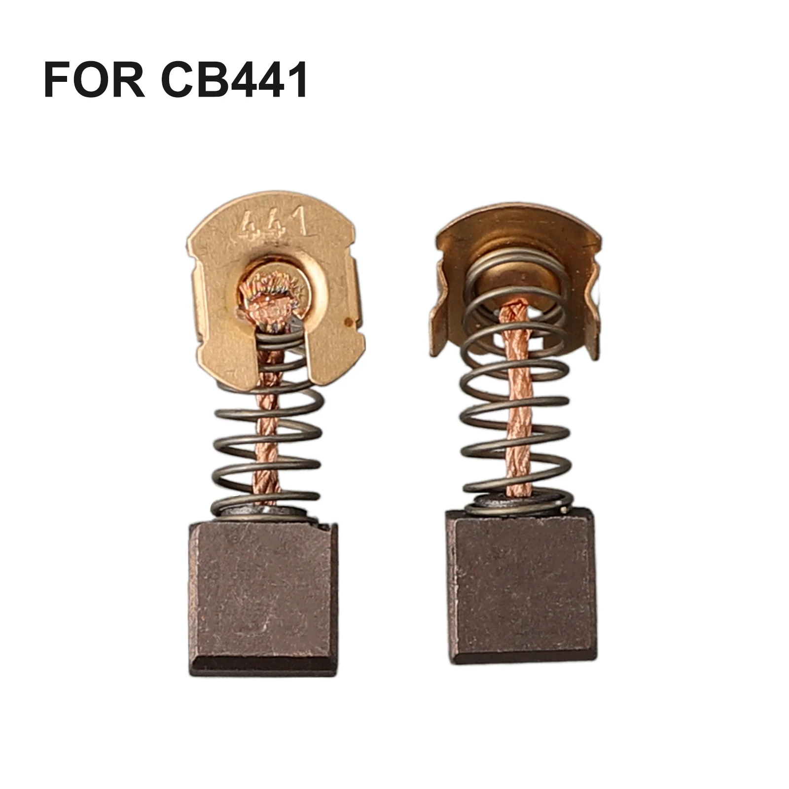 2 Pack Carbon Brushes Designed for CB-441 CB-432 Power Tool Models to for restore Motor Function and Electric Braking
