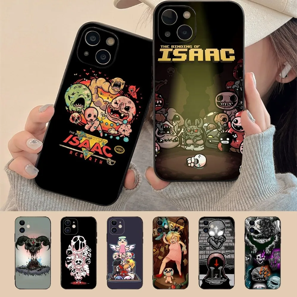 The Binding Of Isaac Game Phone Case For Iphone 16 15 11 13 14 Pro Max Plus XR XS 12mini Cover Case