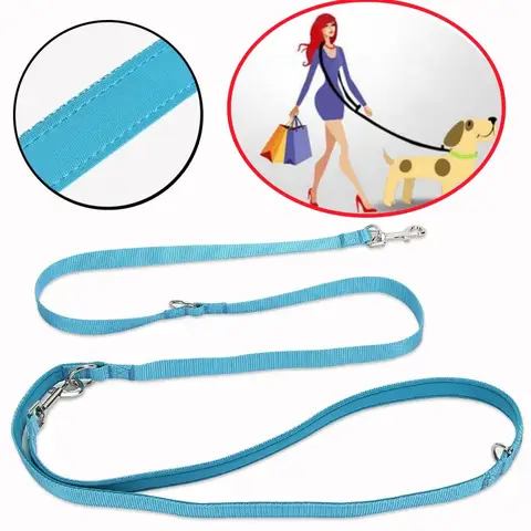 Dog Leash Hands Free Dogs Leash Multi-functional Leashes for Dogs Walking Traction Rope Runing Leashes for Dog Puppy Accessories