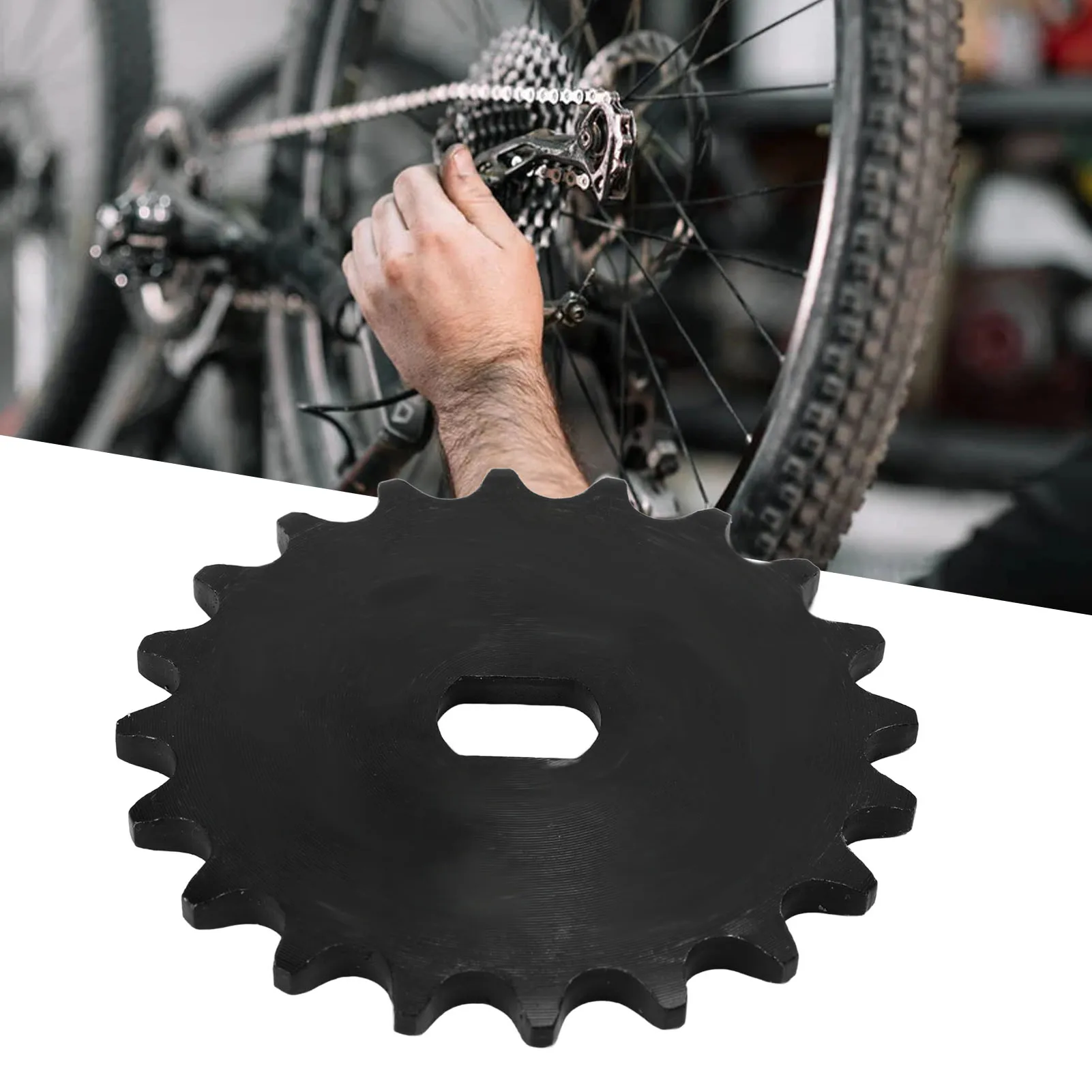 420 20 Tooth Sprocket High Reliability Carbon Steel 420 Chain Sprocket Motor Sprocket for MY1020 Geared Motor 420 Chain Sprocket