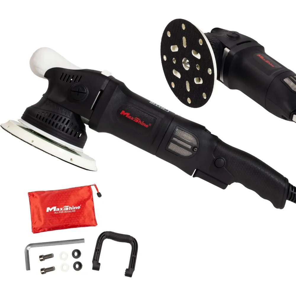 

DA Полировщик M21 Pro | Бросок 21 мм, 6 опорных пластинок, 1000 Вт, черный | Переменная скорость, эргономичная ручка, низкая вибрация