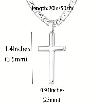 10 最佳銷售 925銀十字項鍊 - №1