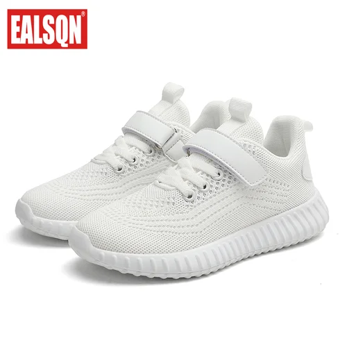 경량 러닝 스포츠 캐주얼 테니스 운동화, 어린이 스니커즈, 소년 신발, 여아 화이트 블랙 키즈 스쿨 트레이너 신발 