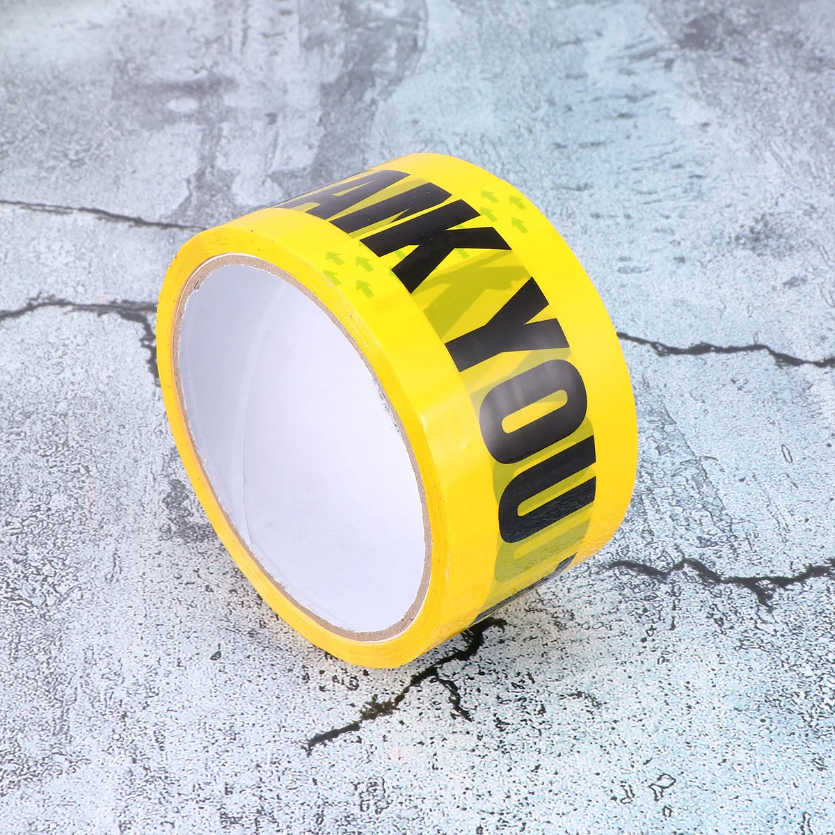 1 Roll Yellow Safety Heavy Duty Waterproof Warning Tape For Construction Sites Roads Barriers Slip Resistant Adhesive Traction
