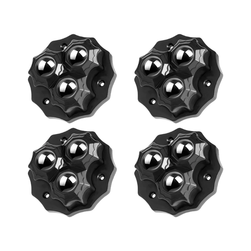 Ruedas muebles pequeños, polea adhesiva, deslizadores electrodomésticos, ruedas autoadhesivas para electrodomésticos 4
