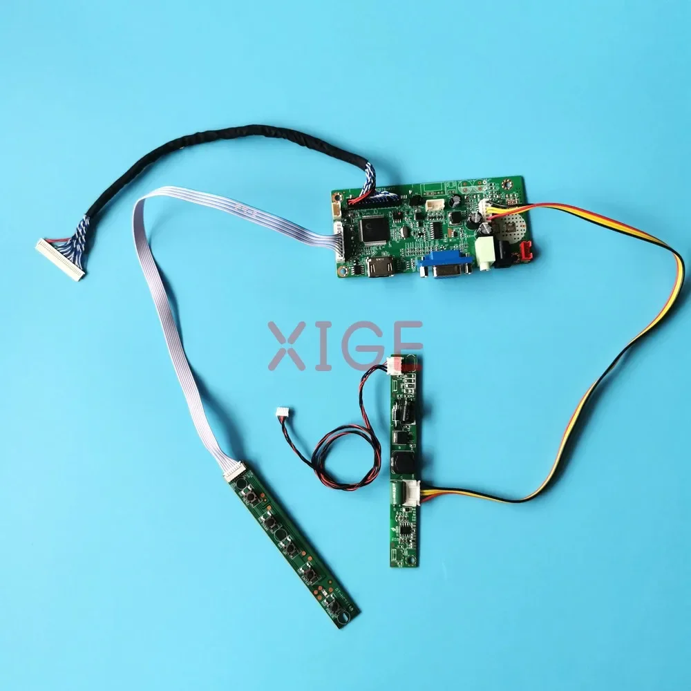 

LCD Monitor Driver Controller Board Fit LTM238HL02 LTM238HL06 VGA HDMI-Compatible Speaker Matrix 1920*1080 23.8" 30-Pin LVDS Kit