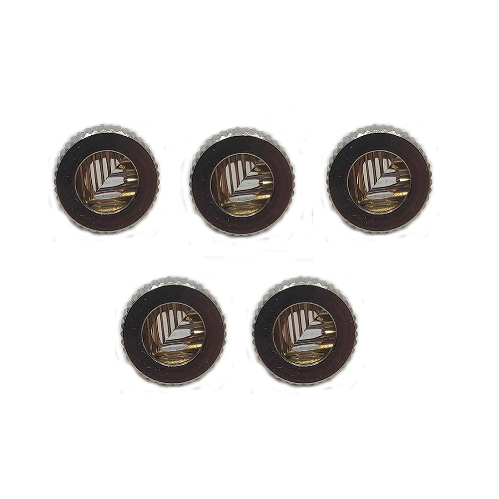 5pcs-100pcs Cross 200-1100nm/LOT P0.5 M9 Conversion Lens Module Caps Laser Focusing Lens for 12mm Positioning Laser Module