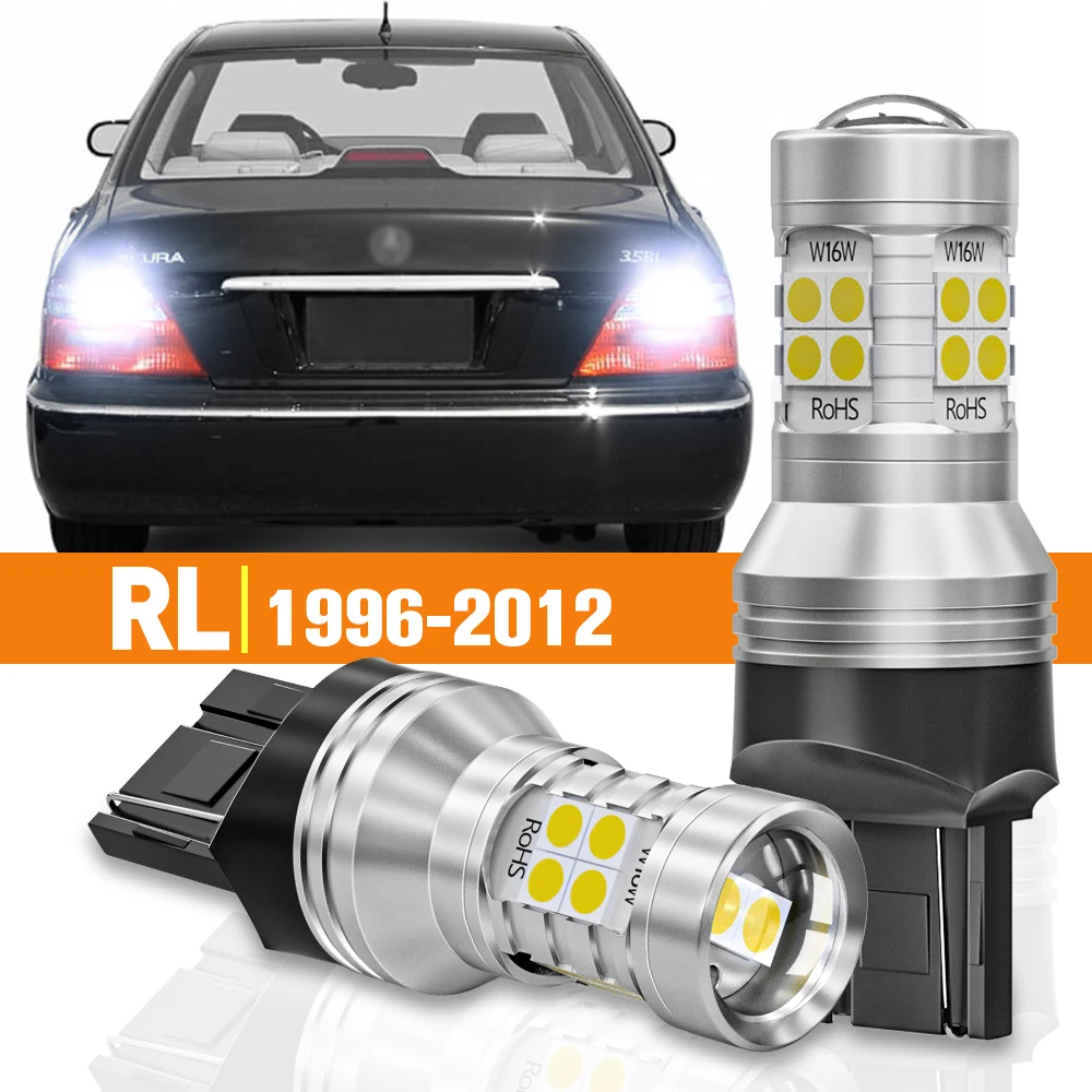 Luz LED de marcha atrás para Acura RL 1996-2012 2002 2003 2004 2005 2006 2007 2008 2009 2010 2011, accesorios de lámpara Canbus, 2 piezas