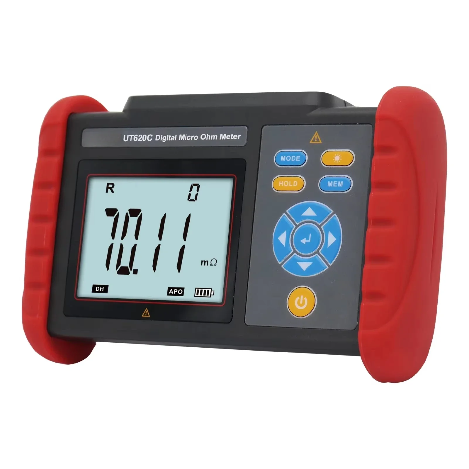 UT620C Digital DC Low Resistance Meter Micro Ohm Meter Cable Wire/Coil/Motor Resistance Tester