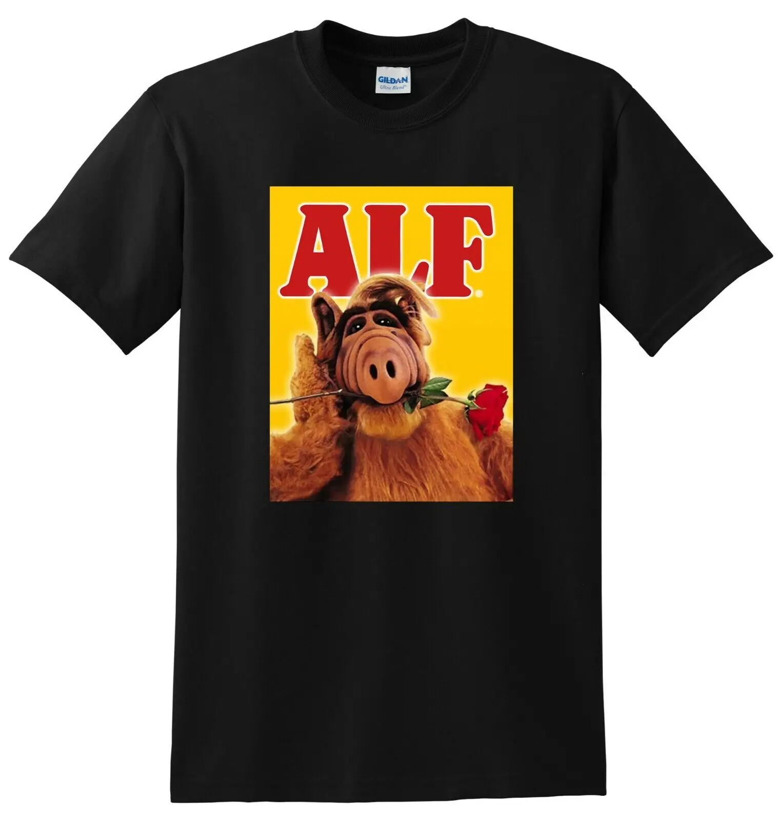 ALF T SHIRT tv show season 1 2 3 4 5 poster tee SMALL MEDIUM LARGE XL