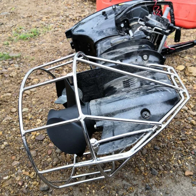 

Защитный кожух из нержавеющей стали для гребного винта лодочного мотора, защита двигателя от вибрации, для дома и фермы, энергосберегающий