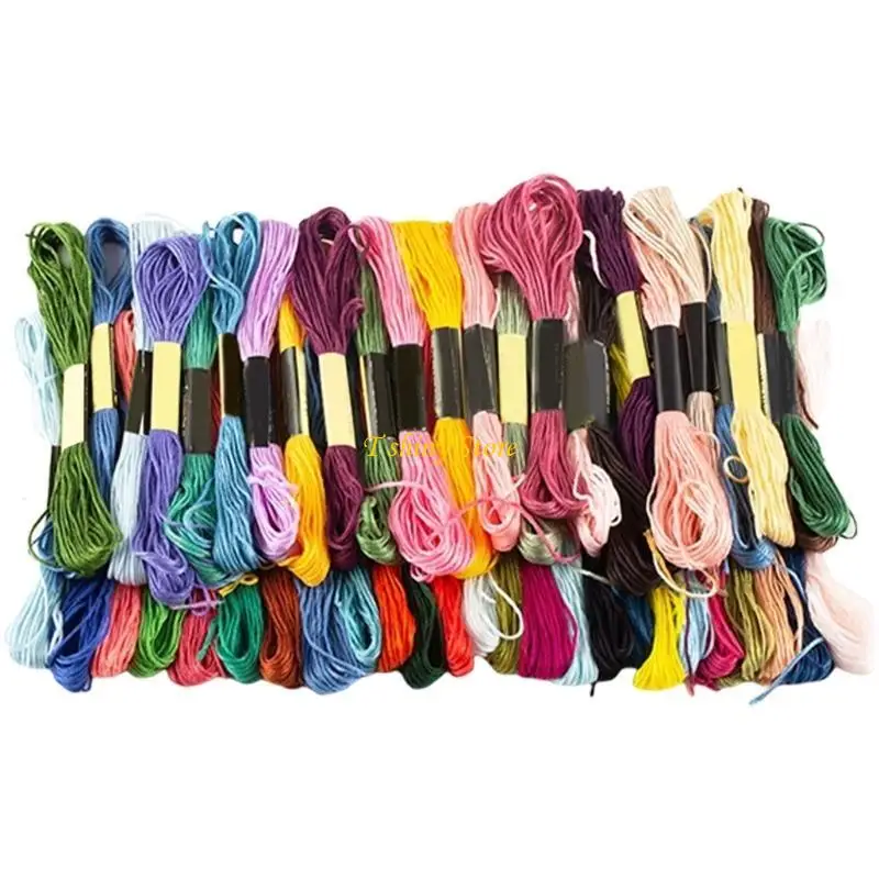 

N58F Soft and Sturdy Embroidery Thread Embroidery Floss Assortment for Stitching