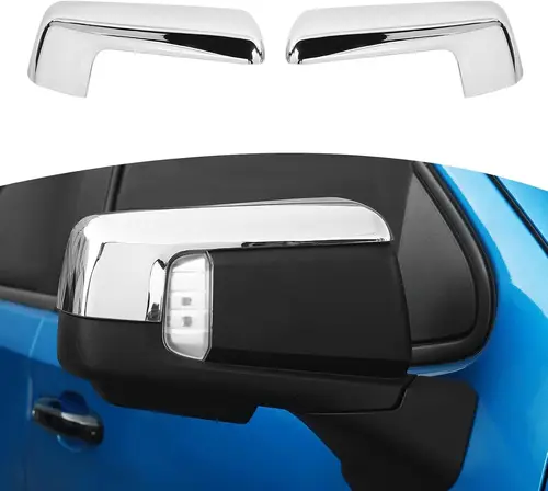 Para Silverado cubierta de espejo lateral embellecedor apto para Chevy Silverado/GMC Sierra 2019-2025 accesorios exteriores 2 uds